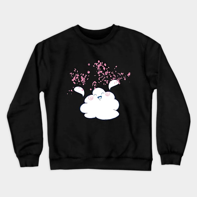 Wanda Happy Cloud 02 Crewneck Sweatshirt by LironPeer